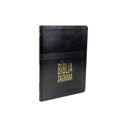 Bíblia Sagrada Ultrafina | NAA | Letra Normal | Capa Preto Frank C/ Índice e Zíper