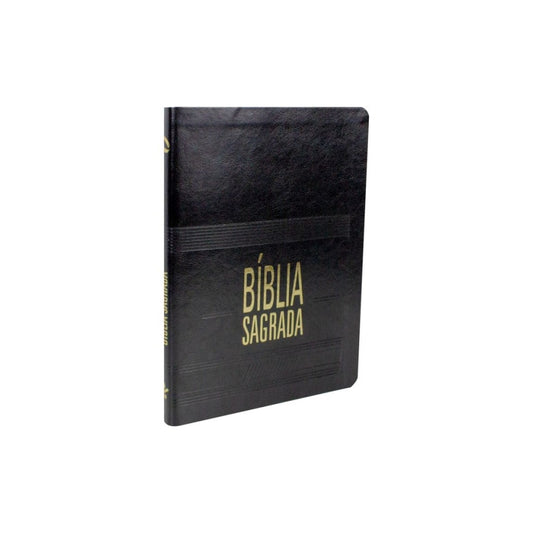 Bíblia Sagrada Ultrafina | NAA | Letra Normal | Capa Preto Frank C/ Índice e Zíper