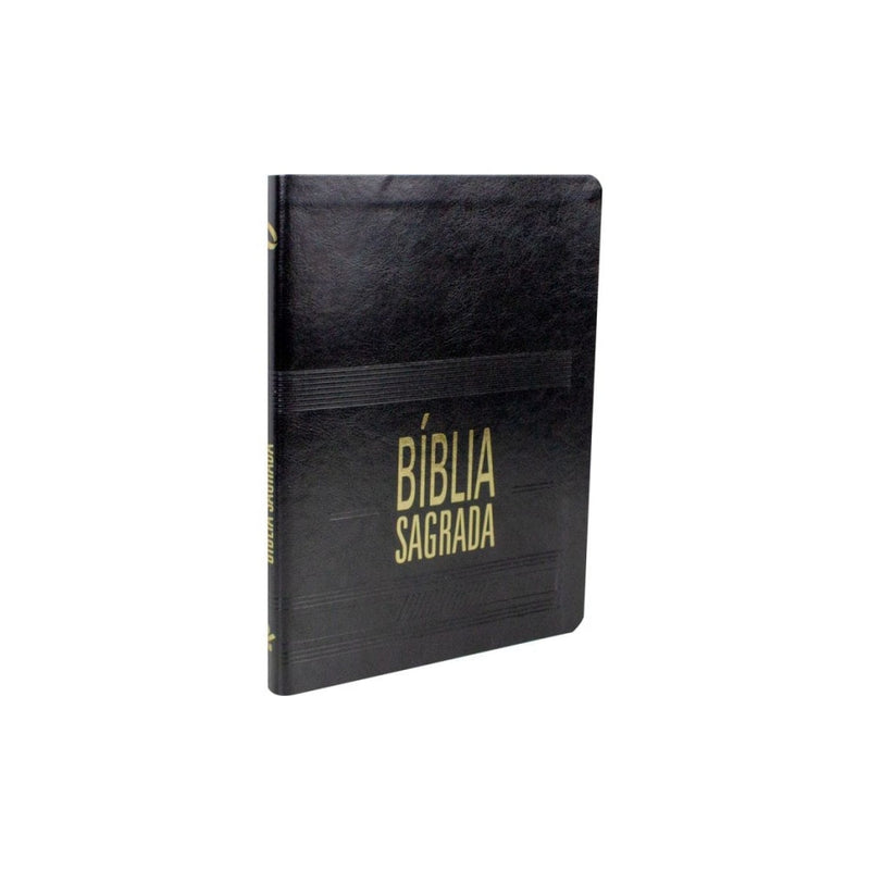 Bíblia Sagrada Ultrafina | NAA | Letra Normal | Capa Preto Frank C/ Índice e Zíper