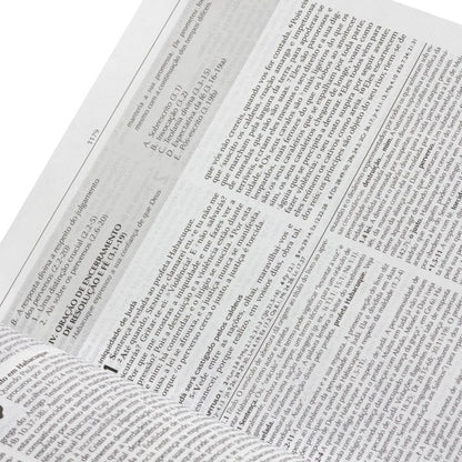Bíblia de Estudo de Genebra | ARA | Letra Normal | Capa Azul Nobre