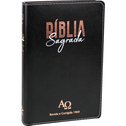 Bíblia Sagrada RC 1969 | ARC | Letra Grande | Capa Preta C/ Índice