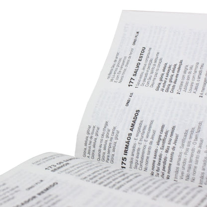 Bíblia Sagrada | ARC | Letra Maior | Capa Brochura Preta C/ Harpa Cristã