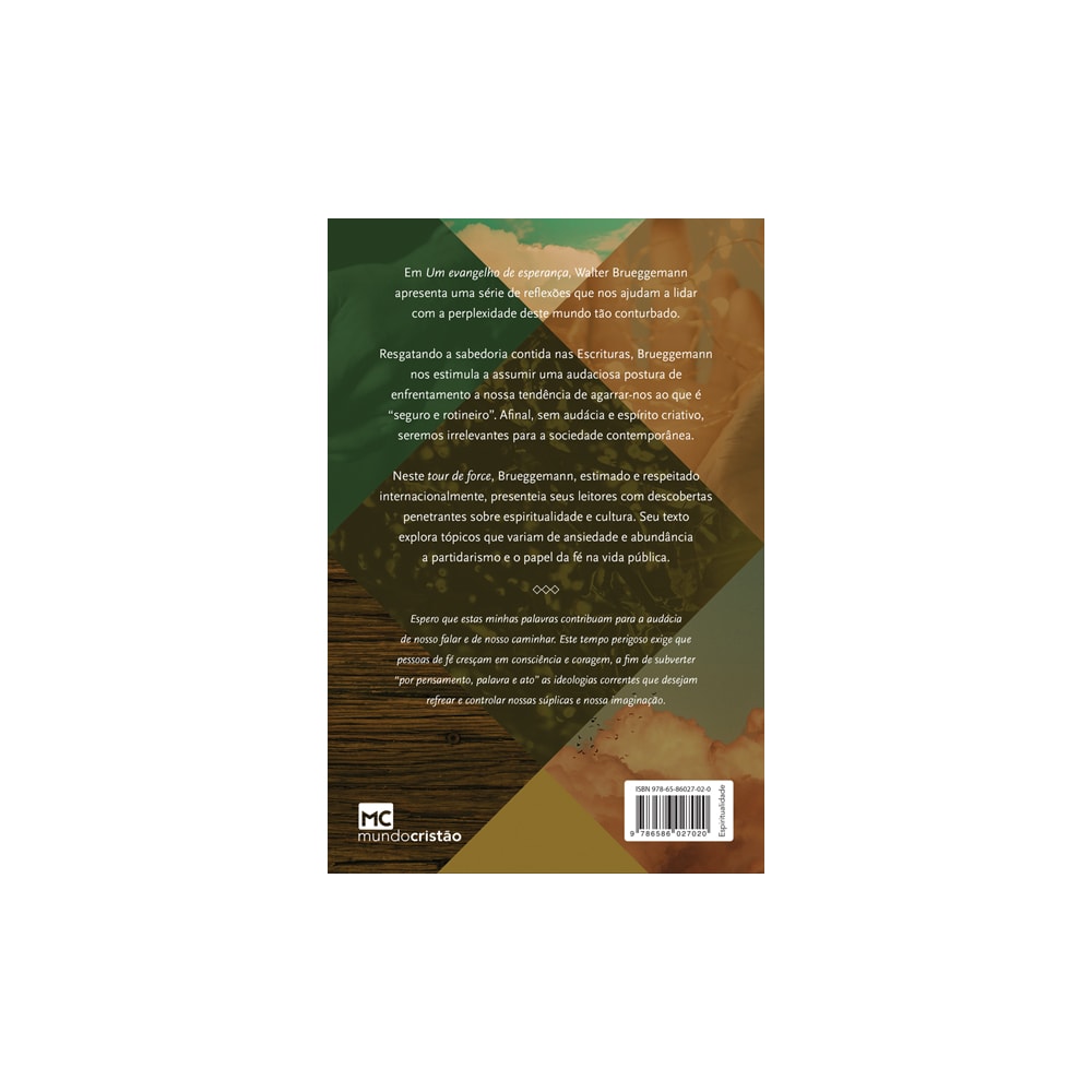 Um Evangelho de Esperança | Walter Brueggmann