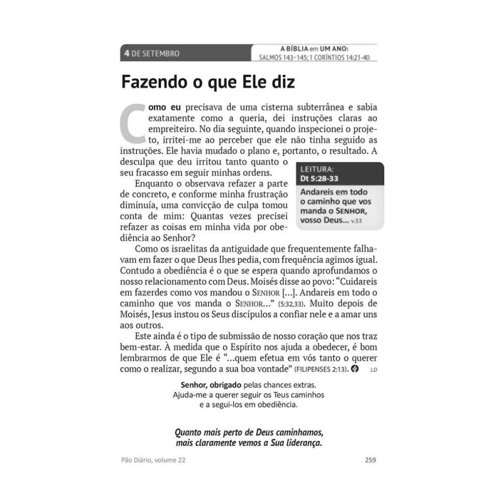 Devocional Pão Diário vol 24 | Capa família