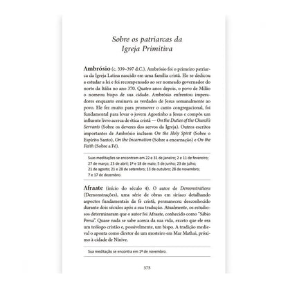 Dia a Dia com os Pais da Igreja | Capa Dura