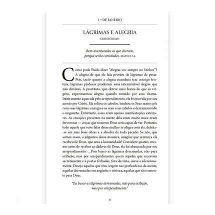 Dia a Dia com os Pais da Igreja | Capa Luxo Couro