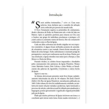 Dia a Dia com os Pais da Igreja | Capa Luxo Couro