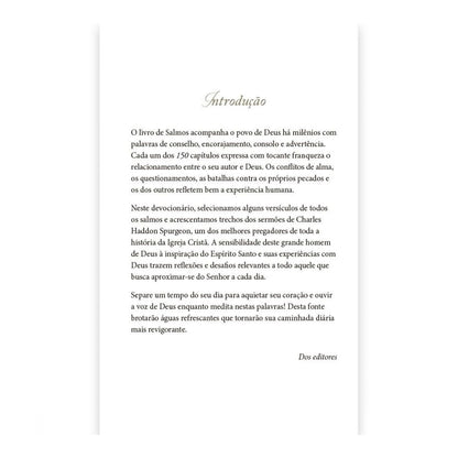 Lendo os Salmos com Charles H Spurgeon