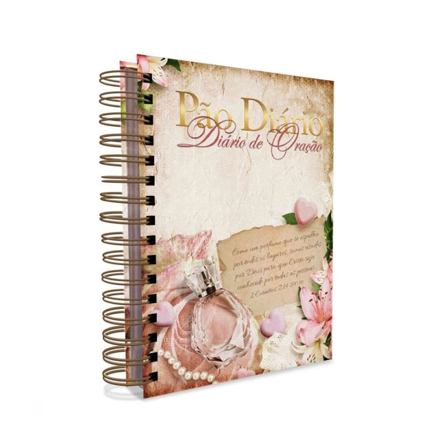 Devocional Diário de Oração Perfume | Capa Dura Espiral