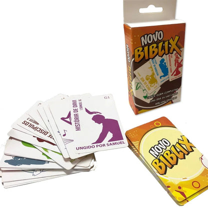 Novo Biblix Histórias em Quadrinhos + Jogo de Cartas (Brinde)