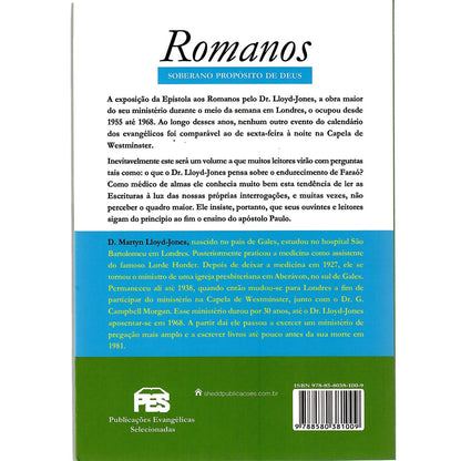 Romanos | Vol 9 | O Soberano Propósito de Deus | D Martyn Lloyd-Jones