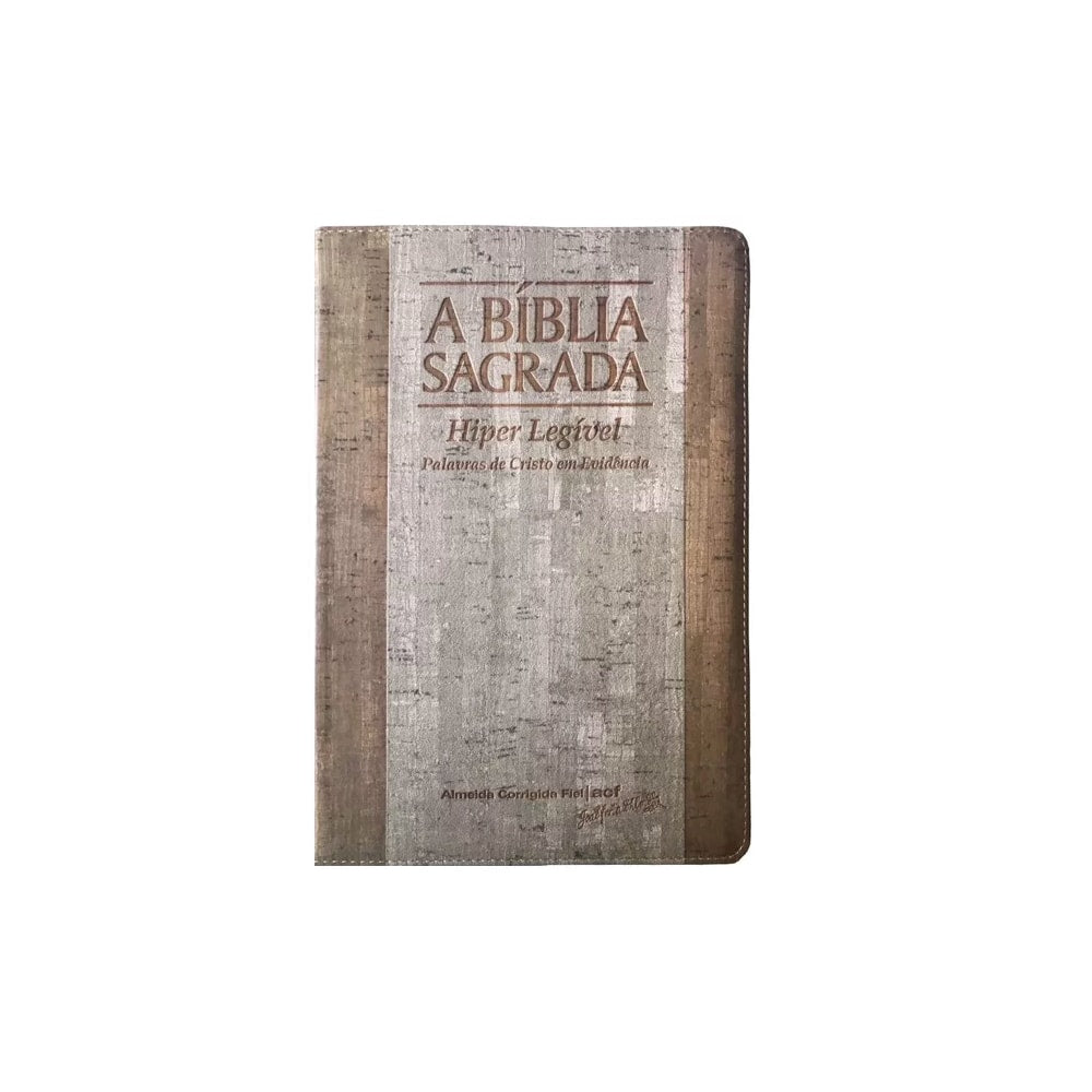 Bíblia Sagrada RCM | ACF | Letra Gigante | Capa PU Luxo Bicolor