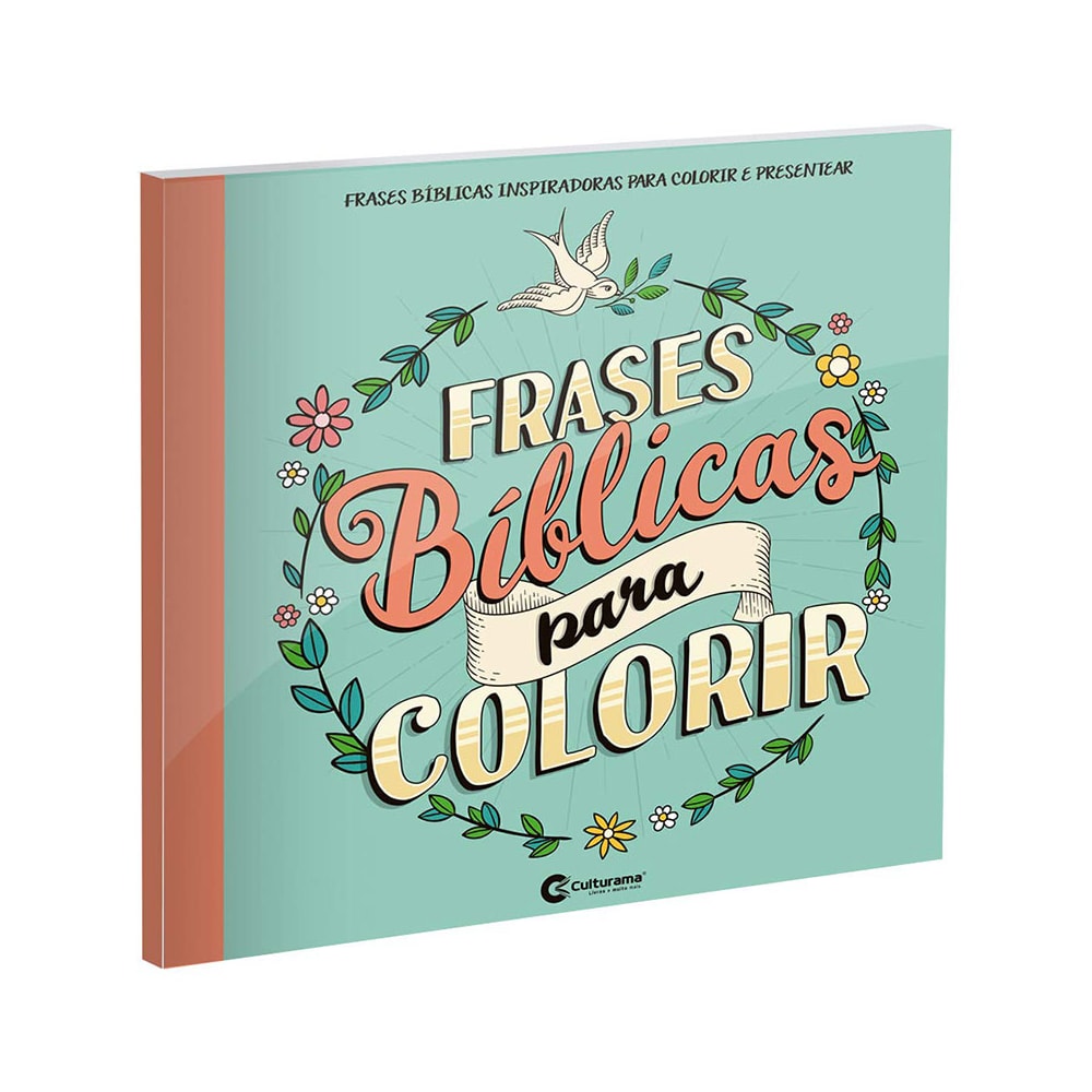 Livro Frases Bíblicas Para Colorir | Culturama