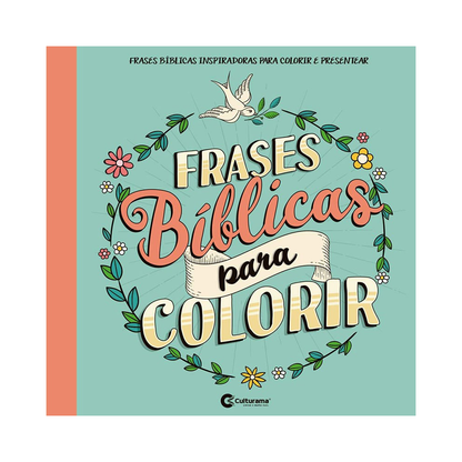 Livro Frases Bíblicas Para Colorir | Culturama