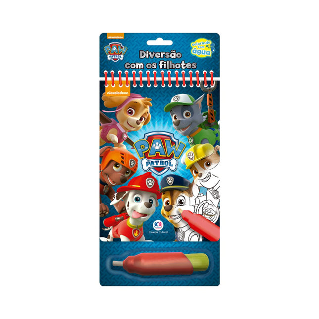 Patrulha Canina | Diversão com os filhotes | Colorindo com Água