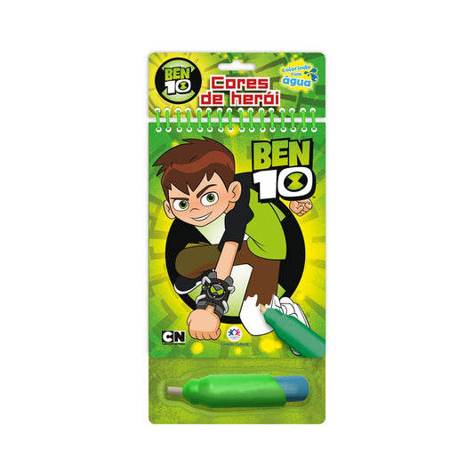 Ben 10 | Cores do herói | Colorindo com Água
