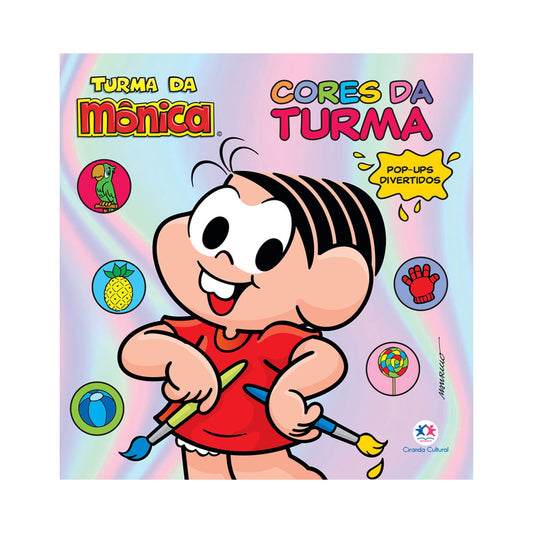 Pop-up divertido Turma da Mônica | Cores da turma