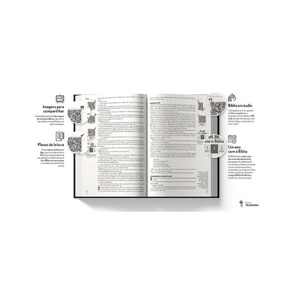 Bíblia Floral Mix Vinho YouVersion | NTLH | Letra Normal | Capa Soft-Touch