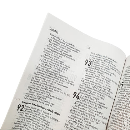 Bíblia Folhagem | Letra Normal | AEC | Capa Semi-Luxo