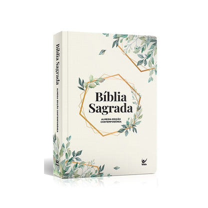 Bíblia Folhagem | Letra Normal | AEC | Capa Semi-Luxo