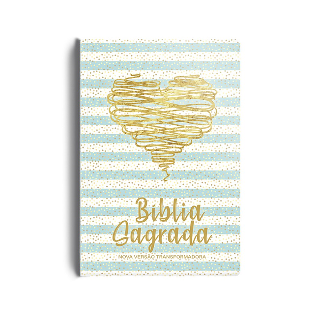 Bíblia Coração Brilhante | NVT | Letra Normal | Capa Dura Semi-Luxo