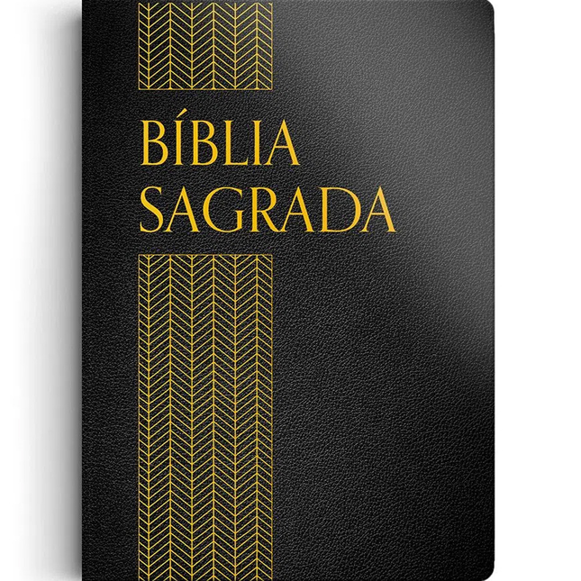 Bíblia Sagrada | ACF | Letra Normal | Capa Luxo Preta