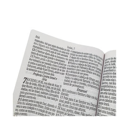 Bíblia Sagrada Letra Jumbo | ARC | Harpa Avivada e Corinhos | Capa PU Luxo Arabesco Preta