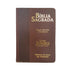 Bíblia Sagrada Letra Jumbo | ARC | Harpa Avivada e Corinhos | Capa PU Luxo Estrela Marrom