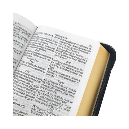 Bíblia King James Atualizada | KJA | Letra Hipergigante | Capa Preta C/ Zíper