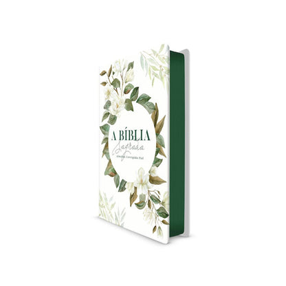 Bíblia Magnólia Branca | ACF | Letra Grande | Capa Dura Soft Touch