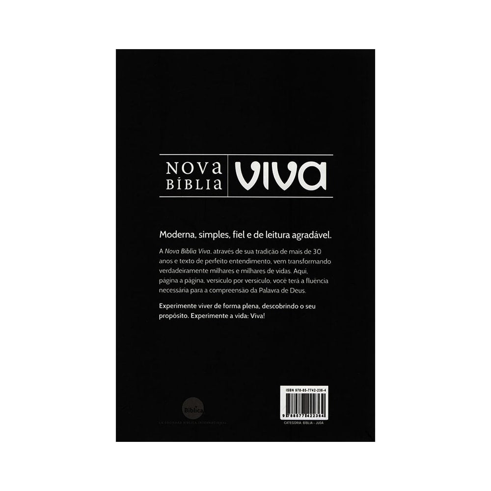 Nova Bíblia Viva Leão de Judá | NBV | Letra Normal | Capa Brochura