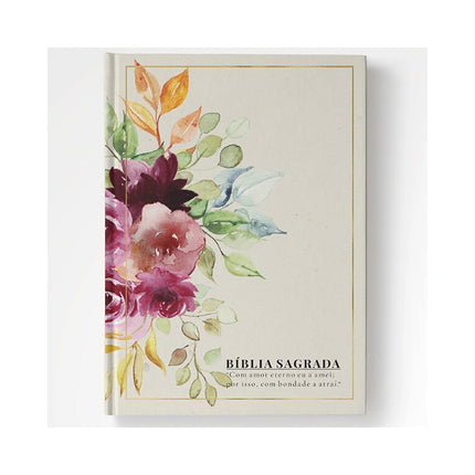 Bíblia Sagrada Jardim da Vida | NAA | Letra Normal | Capa Dura