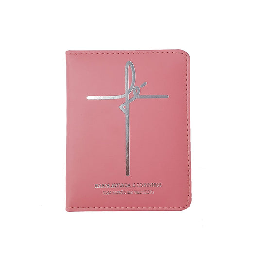 Harpa Avivada e Corinhos Médio | Letra Gigante | Fé Rosa Capa Luxo