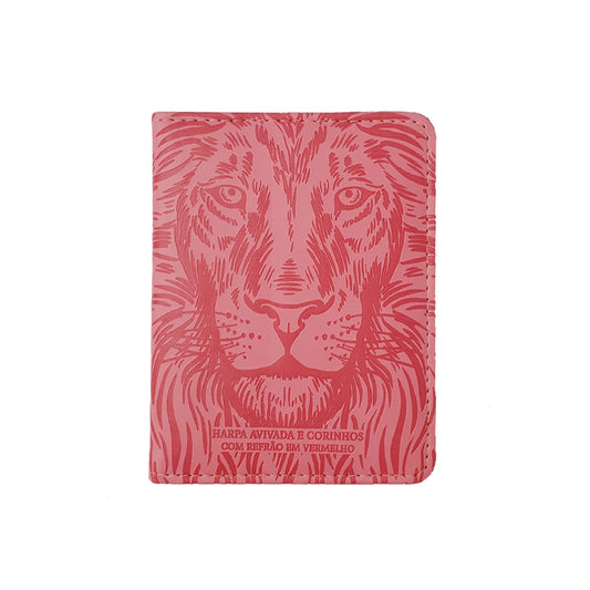 Harpa Avivada e Corinhos Médio | Letra Gigante | Leão Rosa Capa Luxo
