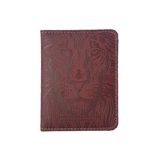 Harpa Avivada e Corinhos Médio | Letra Gigante | Leão Bordô Capa Luxo