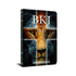 Bíblia King James 1611 Ultra Fina Lettering Bible | Letra Normal | Capa Leão Cruz