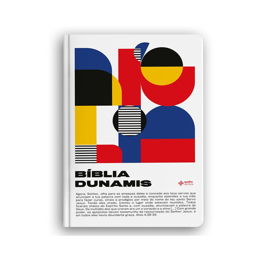 Bíblia Dunamis Geométrica | NAA | Letra Normal | Capa Soft Touch