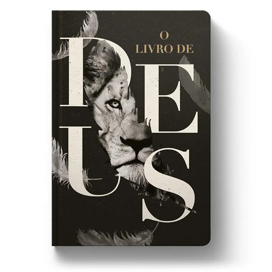 Bíblia O Livro De Deus Leão | NVT | Letra Normal | Capa Dura