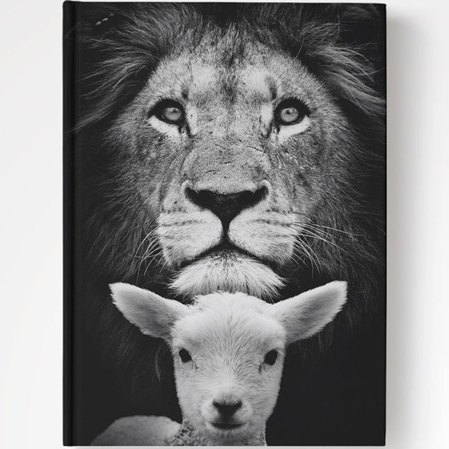 Bíblia Purificador Leão e Ovelha | NAA | Letra Normal | Capa Dura