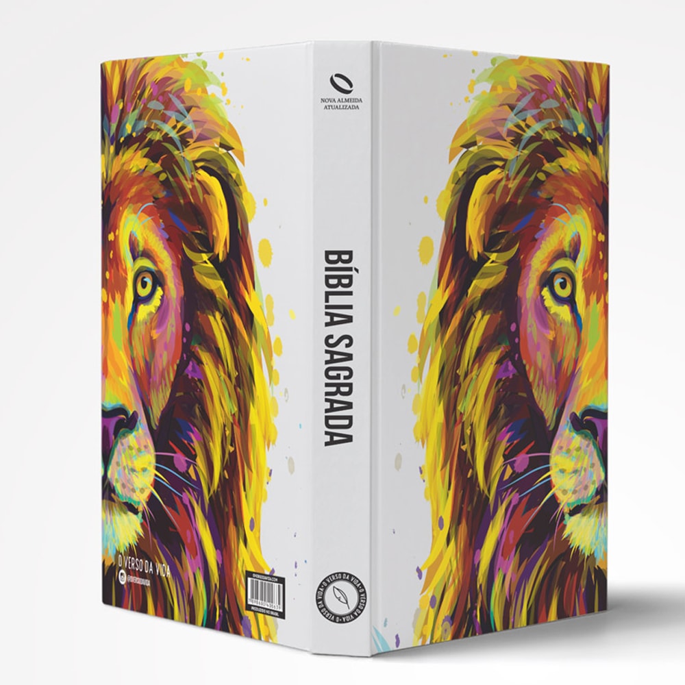 Bíblia Leão Estrela da Manhã | NAA | Letra Normal | Capa Dura