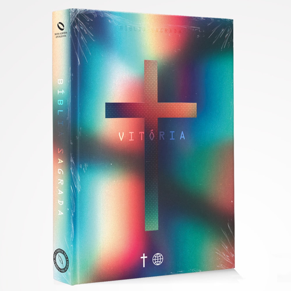 Bíblia Cruz Vitória | NAA | Letra Normal | Capa Dura