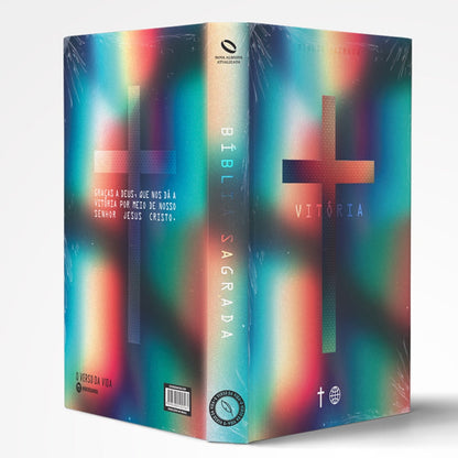 Bíblia Cruz Vitória | NAA | Letra Normal | Capa Dura