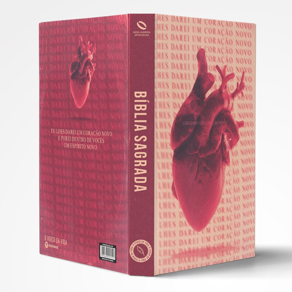 Bíblia Novo Coração | NAA | Letra Normal | Capa Dura