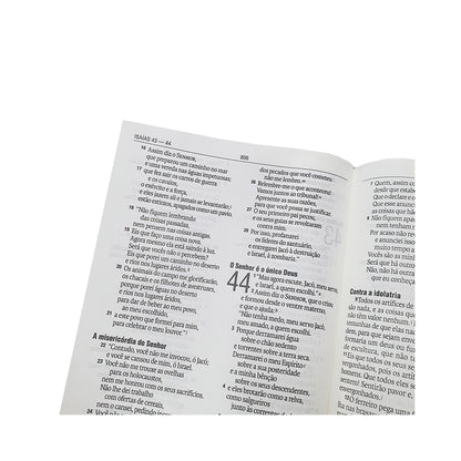 Bíblia Primavera Floral | NAA | Letra Grande | Capa Dura