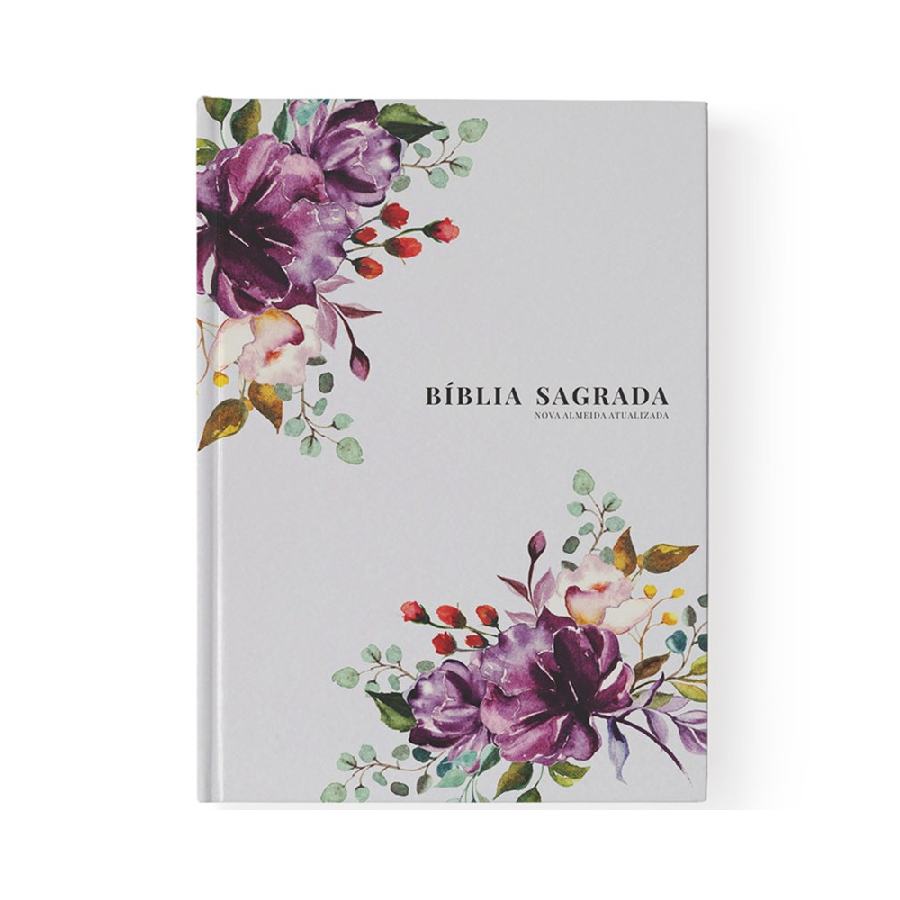 Bíblia Primavera Floral | NAA | Letra Grande | Capa Dura