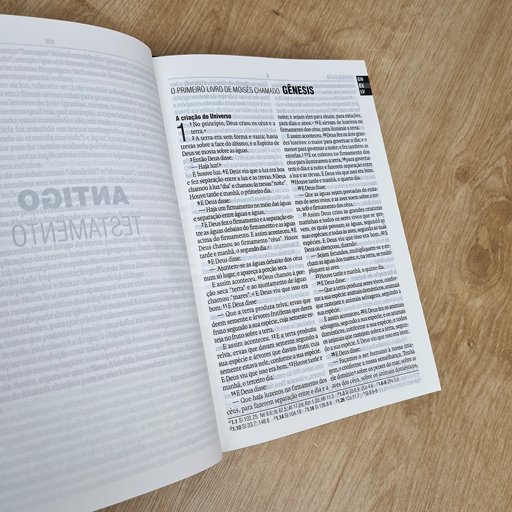 Bíblia Primavera Floral | NAA | Letra Grande | Capa Dura