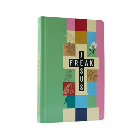 Bíblia Jesus Freak Pixel | NVI | Letra Normal | Capa Dura