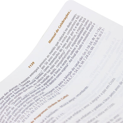 Bíblia de Estudo Pregando com Poder | ARC | Letra Normal | Capa Marrom