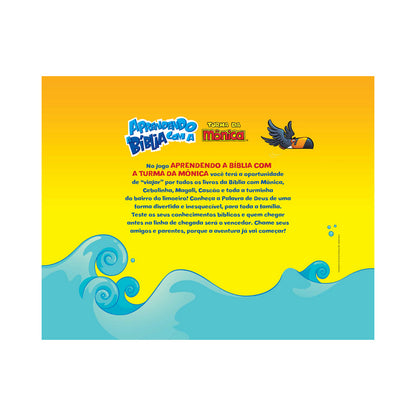 Jogo de Tabuleiro Aprendendo a Bíblia com a Turma da Mônica