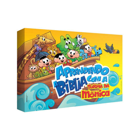 Jogo de Tabuleiro Aprendendo a Bíblia com a Turma da Mônica